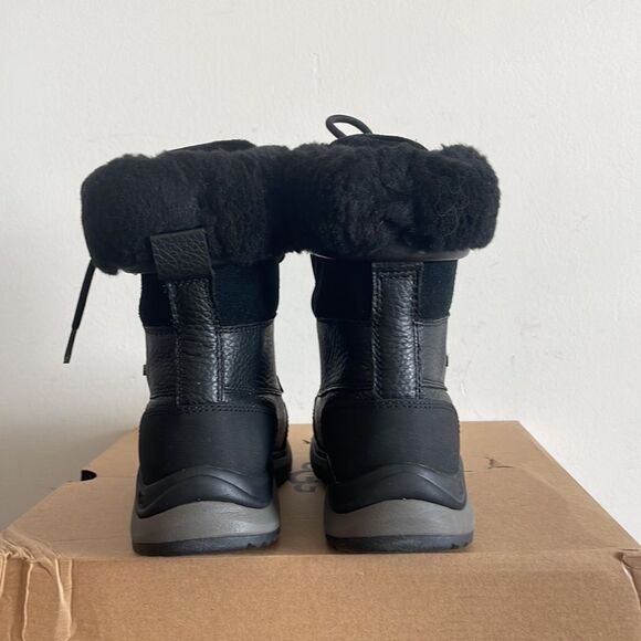 UGG Adirondack III Boot Black USA Women Size 6/UK 4/EU37(MSRP$250) - Picture 10 of 14